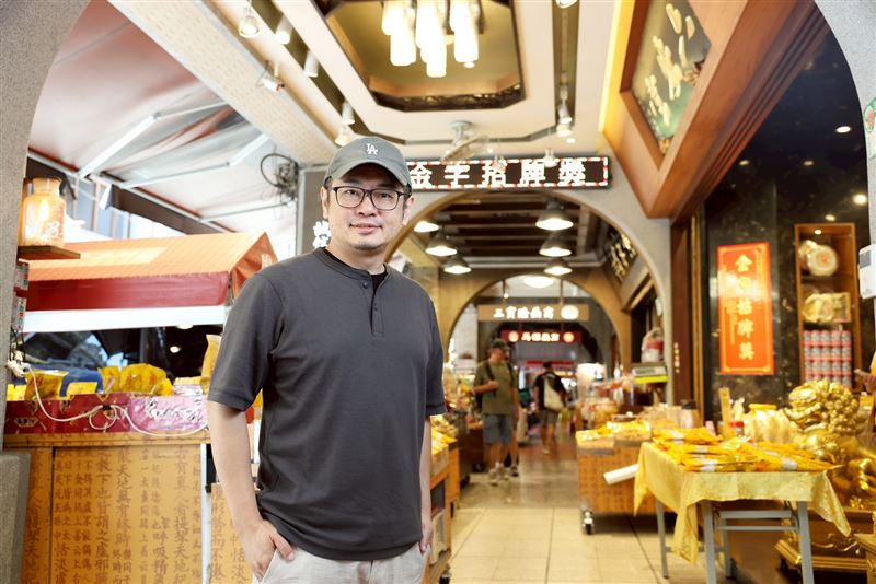 台北迪化街商圈發展促進會總幹事陳仕哲。(圖/TWNIC提供)