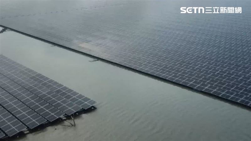 水庫光電板用「水」洗　水質監測符合標準