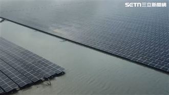 水庫光電板用「水」洗　水質監測符合標準
