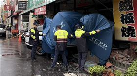 台中南區、高工路、250萬、休旅車、大埔鐵板燒、頸部利刃傷、駕駛死亡（圖／翻攝畫面）