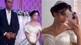 亞塞拜然一名新娘無法忍受遭婆家羞辱，選擇走上絕路。（圖／翻攝自X@instablog9ja）
