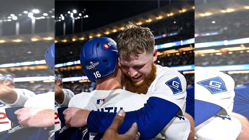 18局大戰克蘭恩(Will Klein)撐完最後4局。(圖/翻攝自道奇 X)