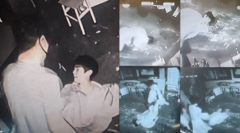 疑似于朦朧被施虐畫面流出。（圖／翻攝自Threads）