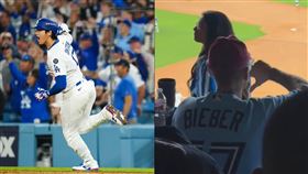 大谷翔平,小賈斯汀,翻攝自MLB、道奇隊X