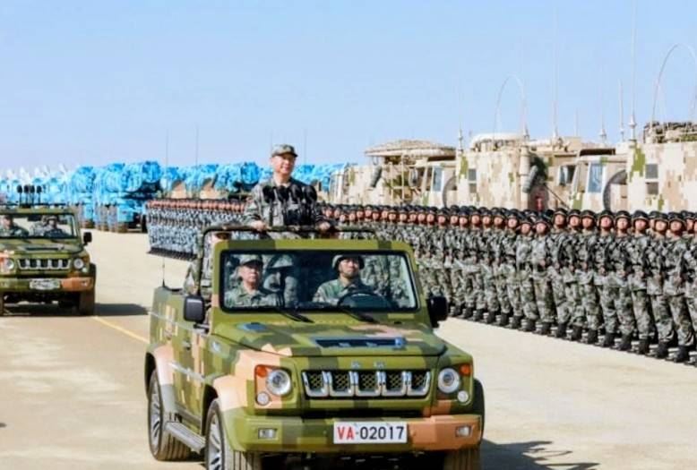 近年來,中國積極展現強大武力,並不時喊出解放台灣的口號。(圖/翻攝自百度百科)