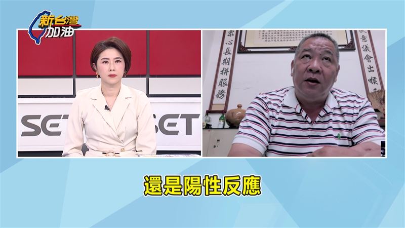 養豬協會理事長潘連周指出,台中豬瘟案例場經過消毒後,病毒檢驗仍是陽性。(圖/翻攝新台灣加油)