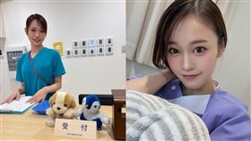 護理師櫻美櫻不想人生只能像個陀螺一樣每天就是上班下班，希望成為鎂光燈下的女主角，近期在片商S1出道拍AV。（圖／翻攝自Ｘ）