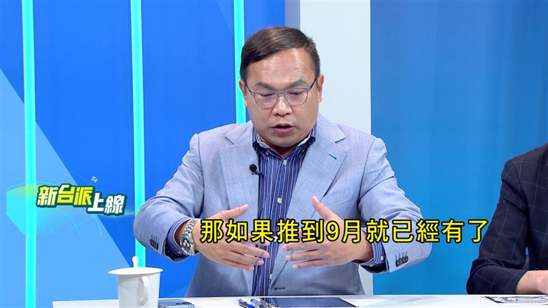 王義川指出,根據中央應變中心調查,9月就有豬隻異常死亡,台中動保處卻未能及時追查。(圖/翻攝新台派上線)