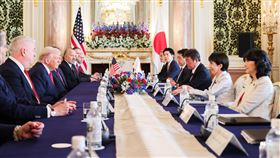 美國總統川普與日本首相高市早苗28日會面。（圖／翻攝自X平台 @takaichi_sanae）