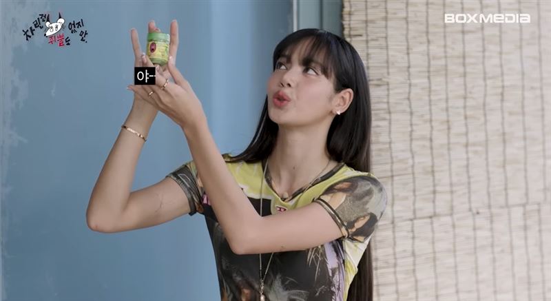 「Hong Thai草藥鼻通」是Lisa的愛用品牌。(圖/翻攝自차린건 쥐뿔도 없지만)