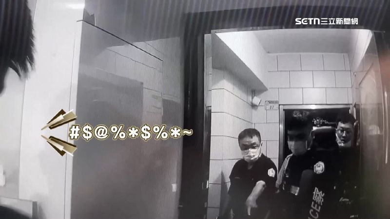 鄰居報警後鬧事男子仍不肯配合