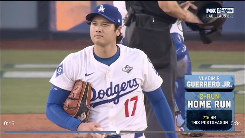 大谷翔平滑切球失投挨轟。(圖/翻攝自MLB官網)