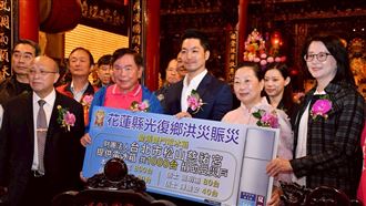 徐榛蔚到台北…喊在媽祖護佑下不畏批評