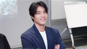 藝人湯志偉、唐振剛、游珈瑄今（23）日出席大愛劇《我們六個》媒體茶敘。（圖／記者趙于瑩攝影）