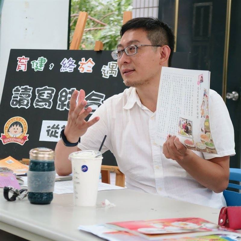 許育健遭週刊踢爆指控涉及多起婚外情,並與多名教育圈女性往來。許育健回應指週刊內容「子虛烏有」。(圖/翻攝自許育健臉書)