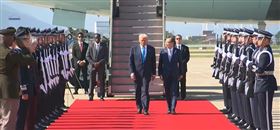 美國總統川普29日上午抵達南韓準備參加APEC會議。（圖／擷取自白宮官網） 