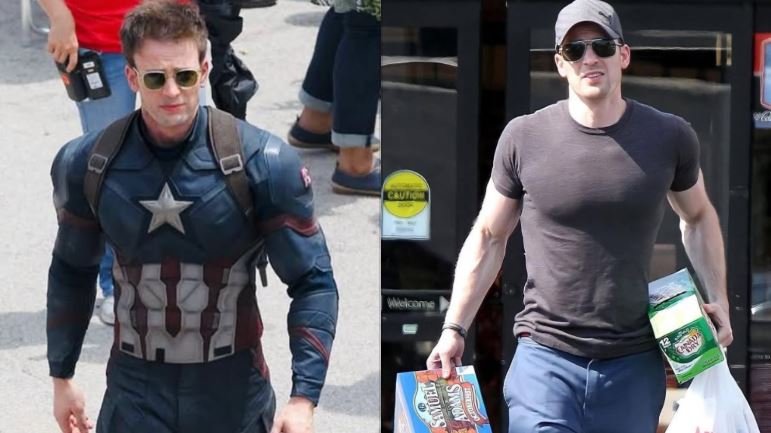 「美國隊長」克里斯伊凡升格當奶爸。(圖/翻攝自克里斯伊凡IG)