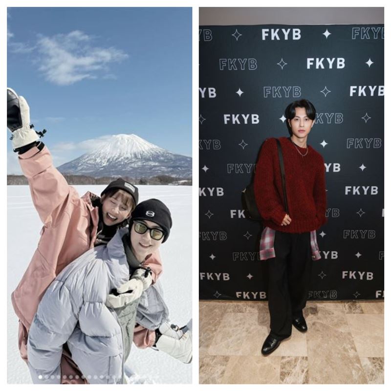 范姜彥豐公開指控妻子粿粿(左)婚內出軌王子(右)。(圖/翻攝自ig)