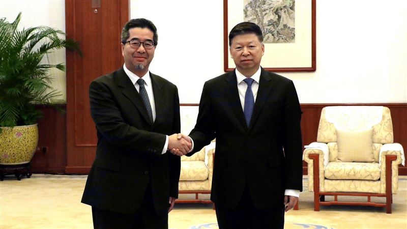 蕭旭岑會見國台辦宋濤（圖／馬辦提供）