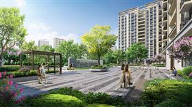 苗栗,後龍,名軒心城市。（模擬圖／麗寶集團提供）