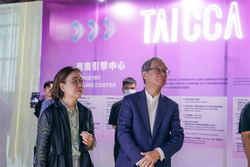 文策院董事長王時思表示,希望臺灣業者發揮文化與科技方面的全球優勢、掌握發展先機。(圖/文策院提供)