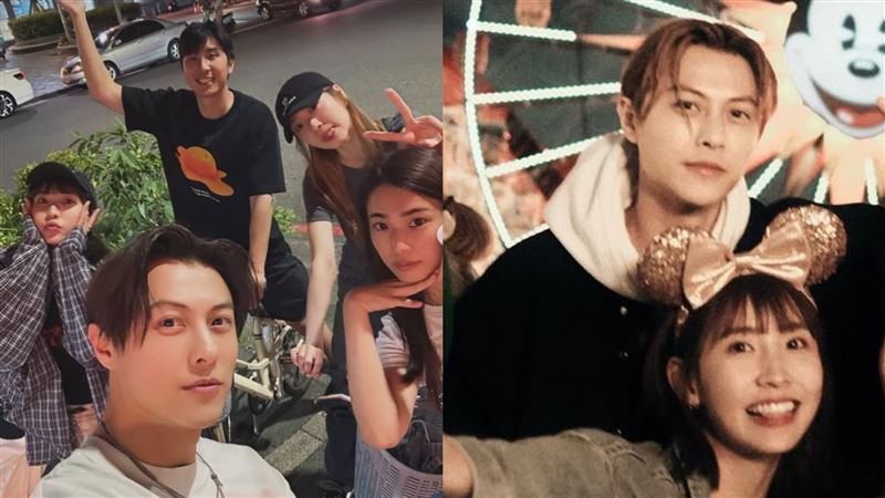 美國行後，范姜彥豐表示，粿粿經常三天兩頭都跟同一群人出去。（圖／翻攝自粿粿、王子IG）