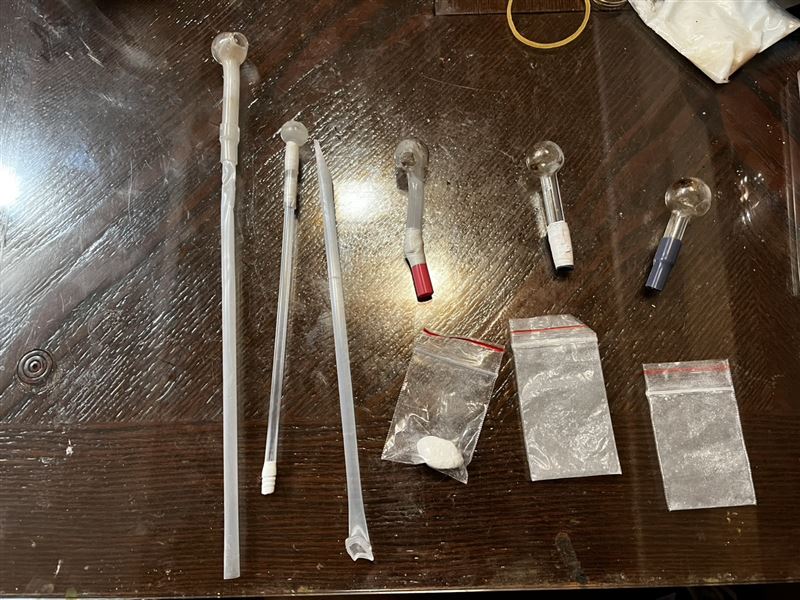 警方查獲的毒品。(圖/翻攝畫面)