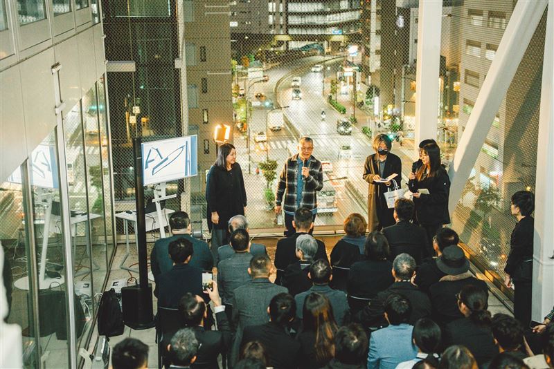 新銳建築獎前進東京,與日本新銳建築師展開對話交流。(圖/台北市建築世代會提供)