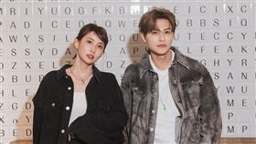 王子（邱勝翊）今年4月從美國回來後的第一個工作就是和粿粿出席內衣品牌活動。（圖／翻攝自IG @prince_pstar）