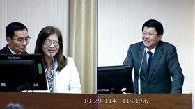 謝龍介質詢時把管碧玲當成劉世芳（圖／翻攝畫面）