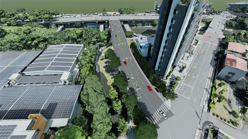 桃園市政府將在桃園區成功陸橋、成功路三段與三民路交會的五叉路口新闢成功二橋。(圖/桃園電子報提供)