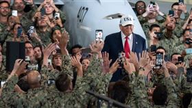 川普過去曾多次表明想續任總統的野心。（圖／美聯社／達志影像）