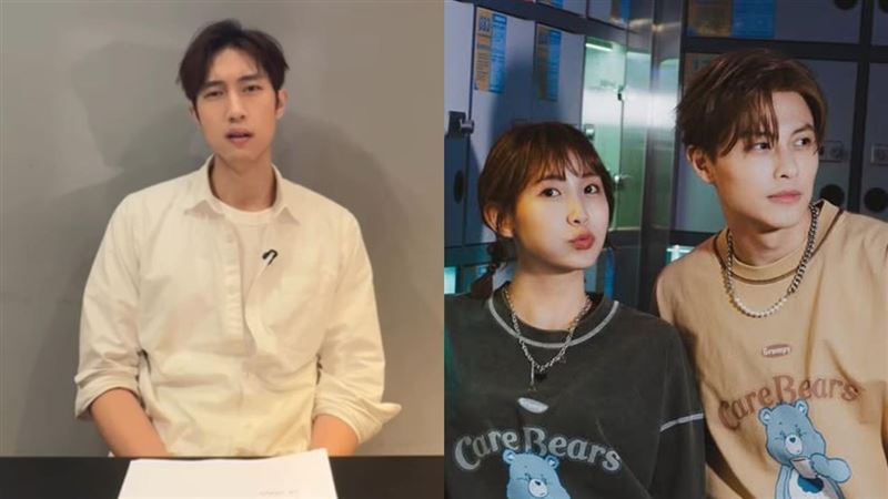 粿粿2022年結婚並生下一女,怎料婚後3年爆出婚變,范姜彥豐(左圖)上傳影片指她婚內出軌王子(右圖右)。(圖/翻攝自范姜彥豐、粿粿IG)