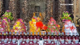 獨／媽祖飛昇日　花粉桌備「36組化妝品」