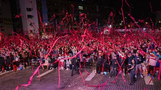 樂天,台灣大賽,職棒,封王,遊行（圖／桃園市政府提供）