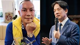 胡漢龑呼籲賴清德跟對岸簽署《和平互不侵犯條例》， 林智群律師認為不用急著批評他，就是在面對共產黨時很天真。（圖／翻攝自胡漢龑臉書、賴清德辦公室提供）