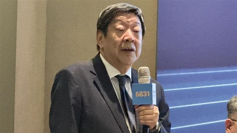 董事長趙元山指出,邁萪科技以均溫板氣冷散熱技術起家,為台灣最早成功量產均溫板的企業,他感性地說:「今天終於走到上市的一天,感謝所有同仁努力。」(圖/記者余國棟攝影)