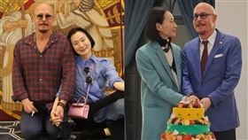 坣娜結束21年愛情長跑，才遇見她的先生薛智偉。（翻攝薛智偉坣娜猶台文化交流協會臉書）