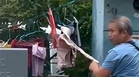 內衣,土城,路邊,竊取（圖／翻攝自「記者爆料網」）