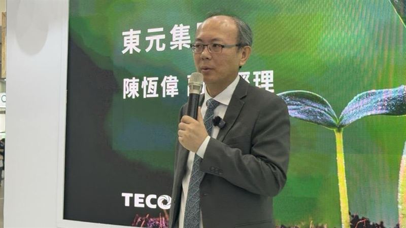 東元轉型能源服務整合商,瞄準台灣186億元ESCO市場商機,成立能源技術服務事業部,整合動力、空調、儲能與AI能源管理,平均節能率達40%。7月以來已導入逾10件綠色融資案,專案金額上看億元,預計明年Q1啟動綠電交易,搶攻企業轉型商機。(圖/記者師瑞德攝影)