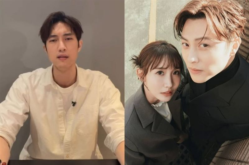 粿粿2022年結婚生下一女「小粿醬」,沒想到范姜彥豐(左圖)控訴她婚內出軌王子(右圖右)。(圖/翻攝自范姜彥豐、粿粿IG)