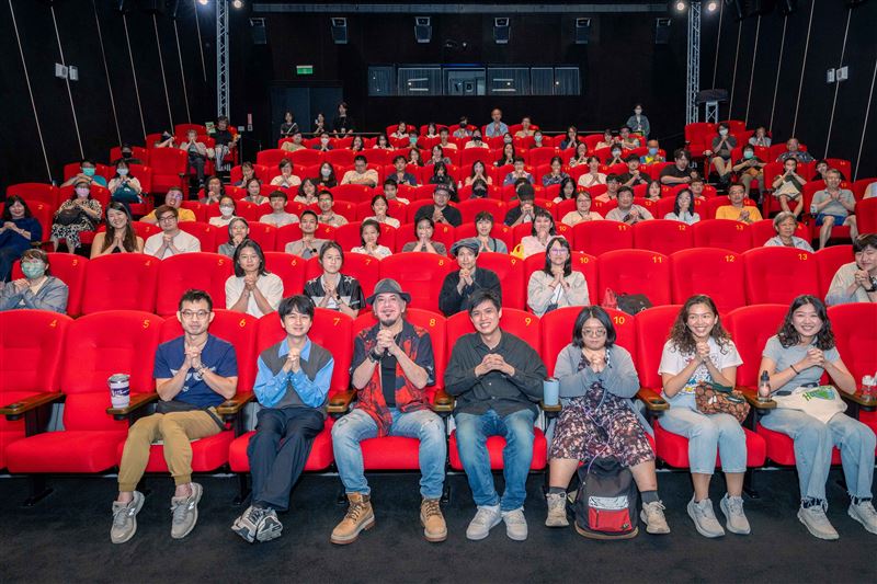 《不赦之罪》映後大合照。（圖／高雄電影節提供）