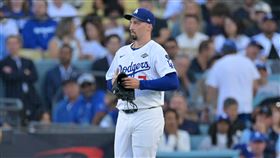 史奈爾（Blake Snell）開賽投3球慘挨「背靠背」全壘打。（圖／路透社／達志影像）
