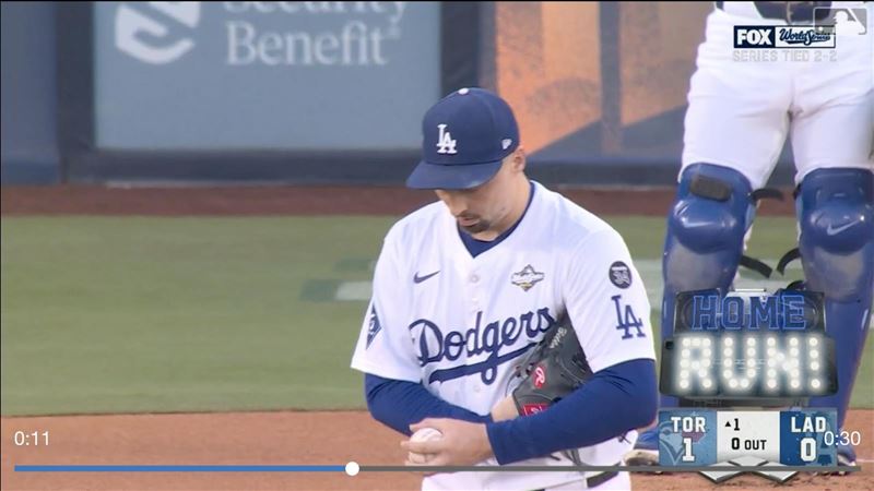 史奈爾（Blake Snell）開賽投3球慘挨「背靠背」全壘打。（圖／翻攝自MLB官網）