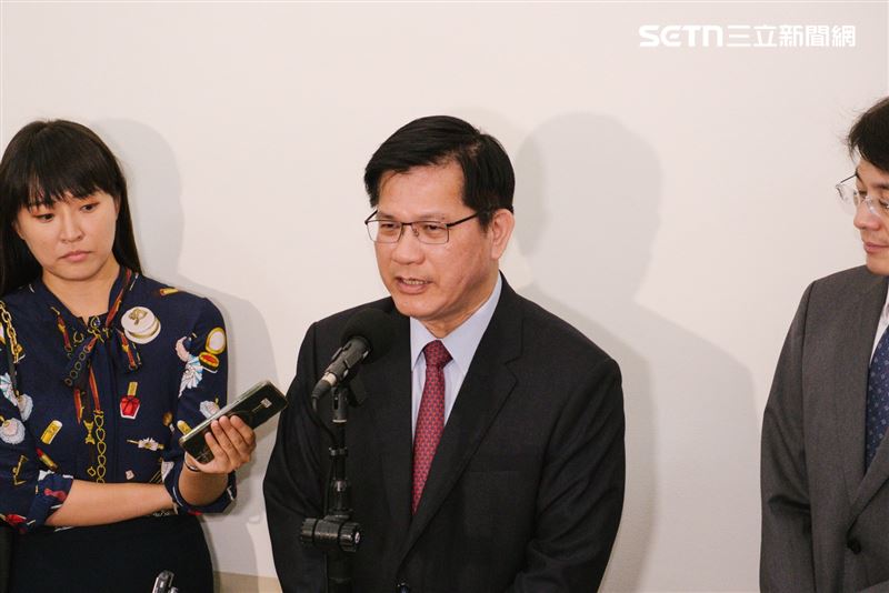 林佳龍表示，推進統一就是企圖改變台海現狀，我們必須持續捍衛台海和平與台灣安全。（圖／記者楊士誼攝影）