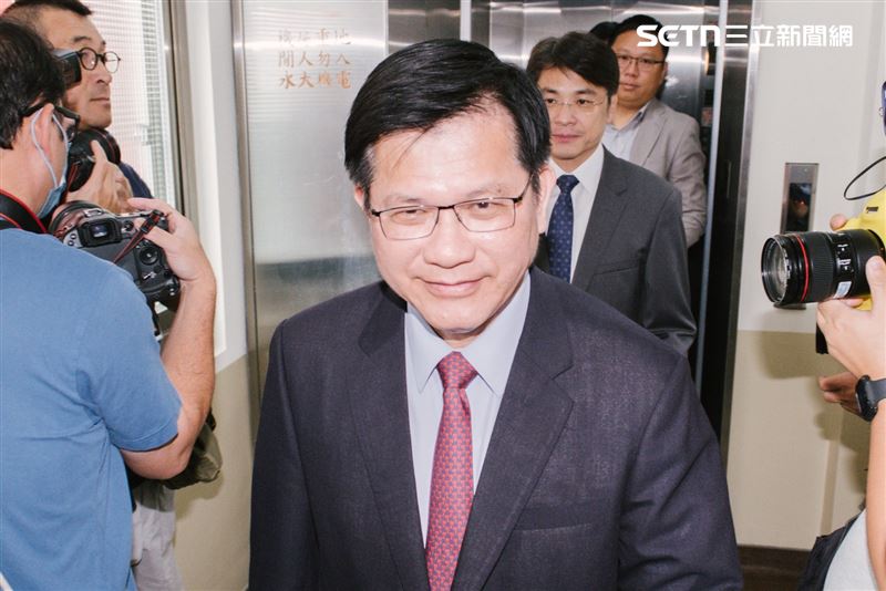 林佳龍表示，支持林岱樺捍衛權利。（圖／記者楊士誼攝影）