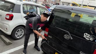 沖繩爆車禍意外　男星租車被撞凹賠4萬