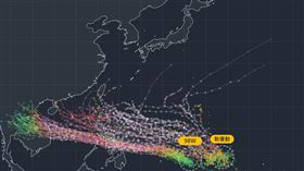 氣象粉專表示，下週起西北太平洋菲律賓到關島之間，熱帶系統將再度活躍，預估會有2個颱風接續形成。（圖／翻攝自台灣颱風論壇｜天氣特急 臉書）