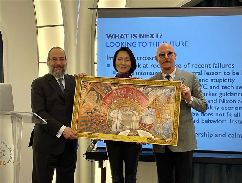 坣娜最後心願催淚曝光，希望大家明白「人生是一趟單程票」，懂「苦難不是懲罰而是一場蛻變」的意義。（圖／翻攝自《薛智偉坣娜猶台文化交流協會》臉書）