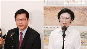 林佳龍力挺林岱樺參選高雄。（組合圖／記者楊士誼攝影）